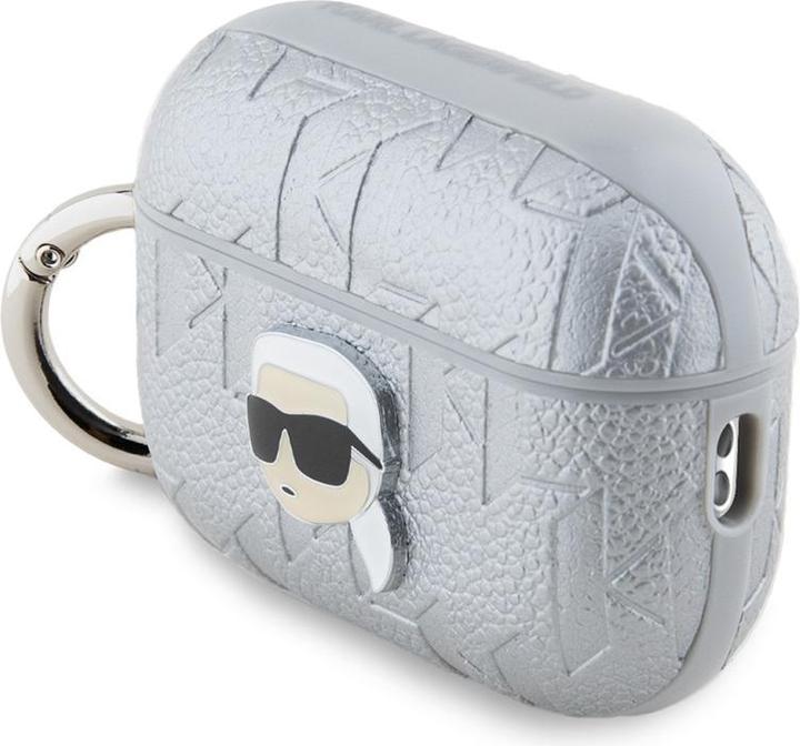 Produktbild Karl Lagerfeld AirPods Pro 2 PU Embossed Karl Head Case (Kopfhörer Hülle)
