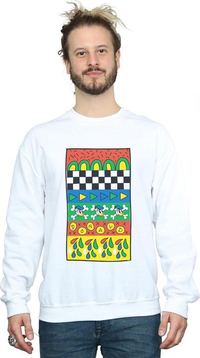 Image du produit Disney - Sweat DONALD DUCK VINTAGE PATTERN - Homme (4XL)