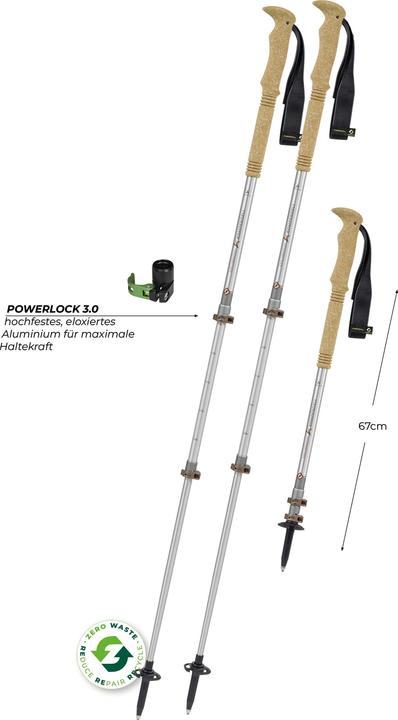 Produktbild Komperdell Explorer Zero Cork (105 - 140 cm)