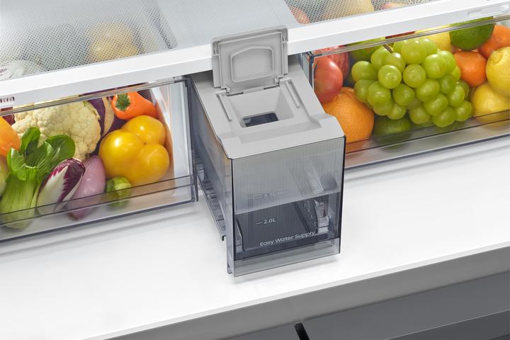 Image du produit Samsung RF59C700ES9/EG, French Door (acier inoxydable, réservoir d'eau de 4,5 litres, AI Energy Mode) (649 l)