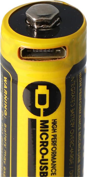 Actual product image Nitecore Li-Ion battery type 14500 - 750mAh - NL1475R