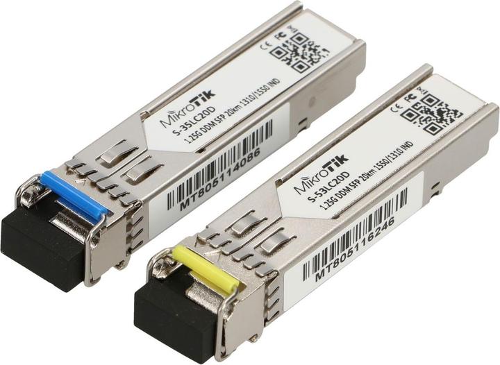 MikroTik S-3553LC20D 1.25G SFP 1xLC (SM) 1310nm1550nm 20km DDM for