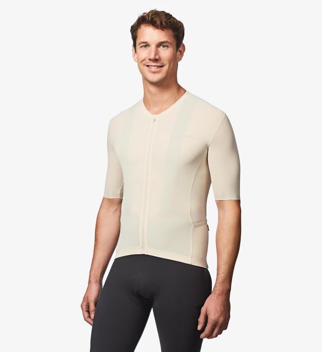 Actual product image Van rysel Radtrikot kurzarm Sommer Rennrad EDR Ultra beige (S)