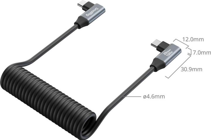 Produktbild SmallRig USB C – USB C (0.35 m, USB 3.2 Gen 1)
