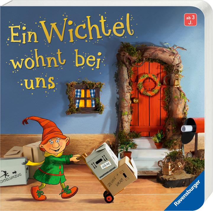 Actual product image Ravensburger An elf lives with us (German)