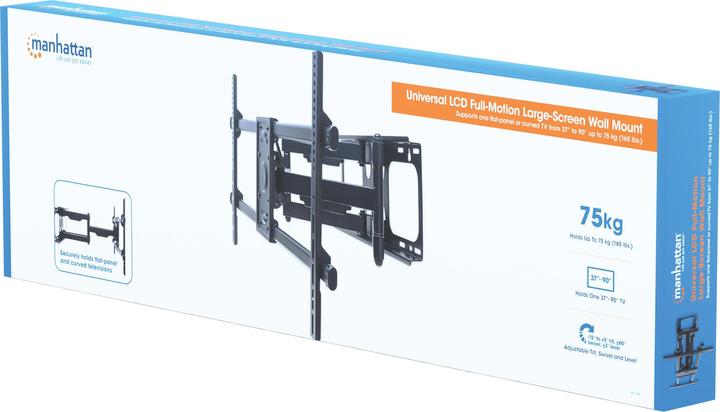 Produktbild Manhattan TV Wandhalterung (Wand, 90", 75 kg)