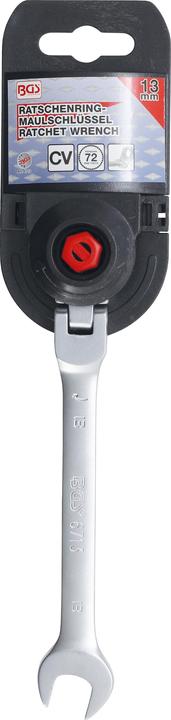 Image du produit BGS Clé mixte à cliquet à couder 13 mm (13 mm)