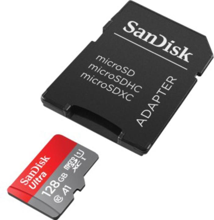 Image du produit SanDisk Ultra mit Adapter (2-Pack) (128 Go, microSDXC, U1, UHS-I)