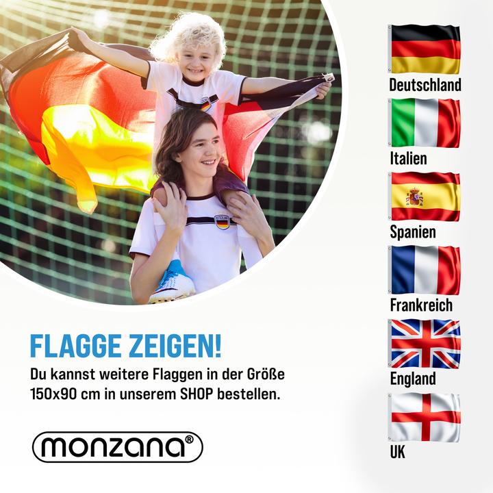 Actual product image Monzana Aluminium flagpole 6.50m