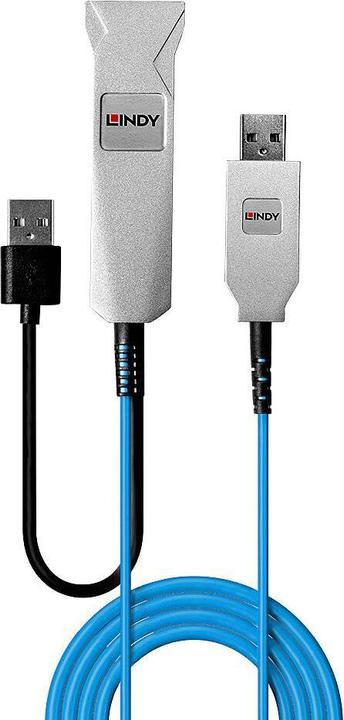 Actual product image Lindy Fibre Optic USB 3.0 Cable (100 m, USB 3.2 Gen 1)