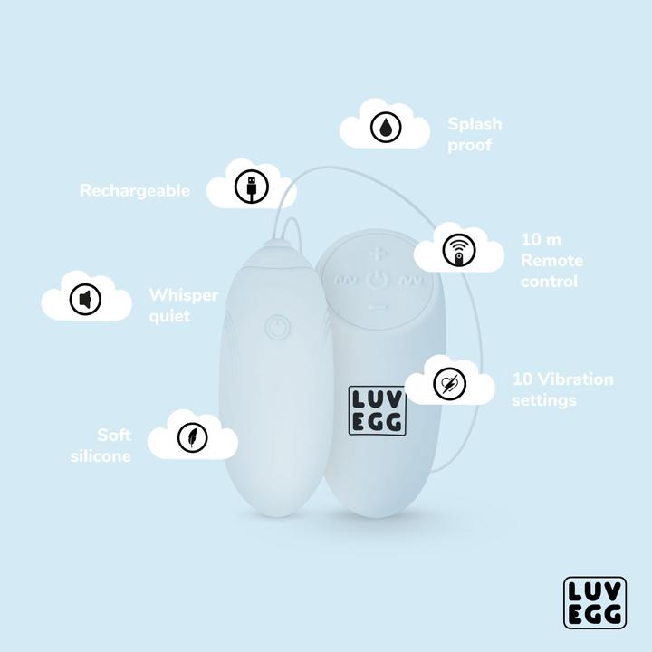 Actual product image Luv Egg Vibration egg