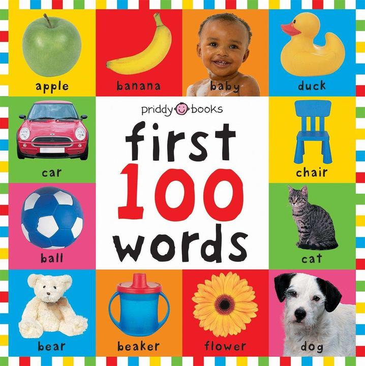 Actual product image First 100 Words (English, Priddy Books, Roger Priddy, 2020)