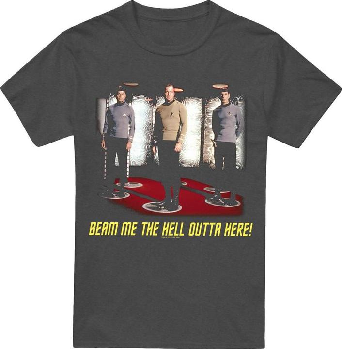 Actual product image Unisex Adult Beam Me Out T-Shirt (XL)