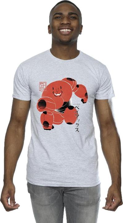 Immagine prodotto Disney Big Hero 6 Baymax Suite Pose Maglietta Uomo (XL)