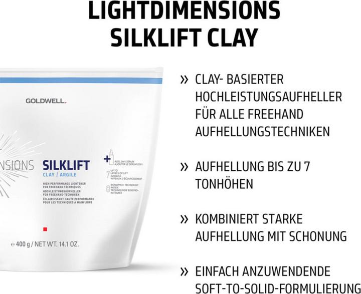 Nährwerte und Zutaten Goldwell Light Dimensions - Silklift Clay