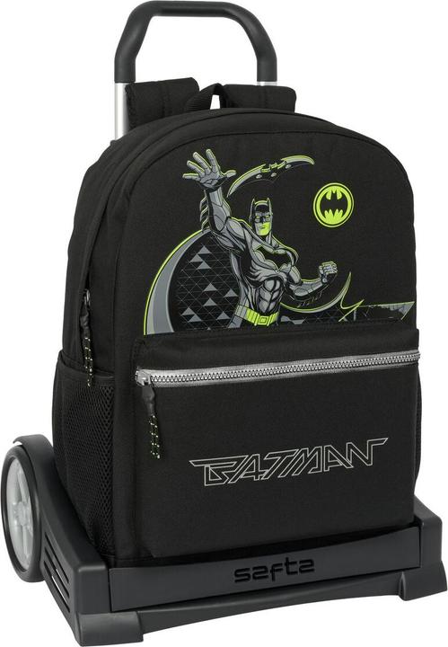 Actual product image Batman Schulrucksack mit Rädern Game over Schwarz 32 x 43 x 14 cm