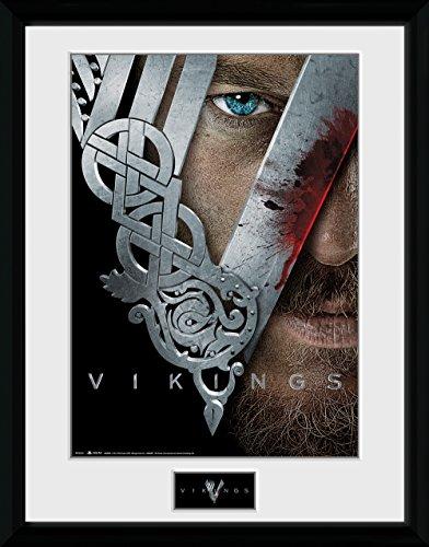 Immagine prodotto GB Eye Framed Poster Vikings : Keyart (30 x 40 cm)