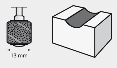 Image du produit Dremel Bandes abrasives Ø 13,0 mm, grain 60 (6 pièces) (60)