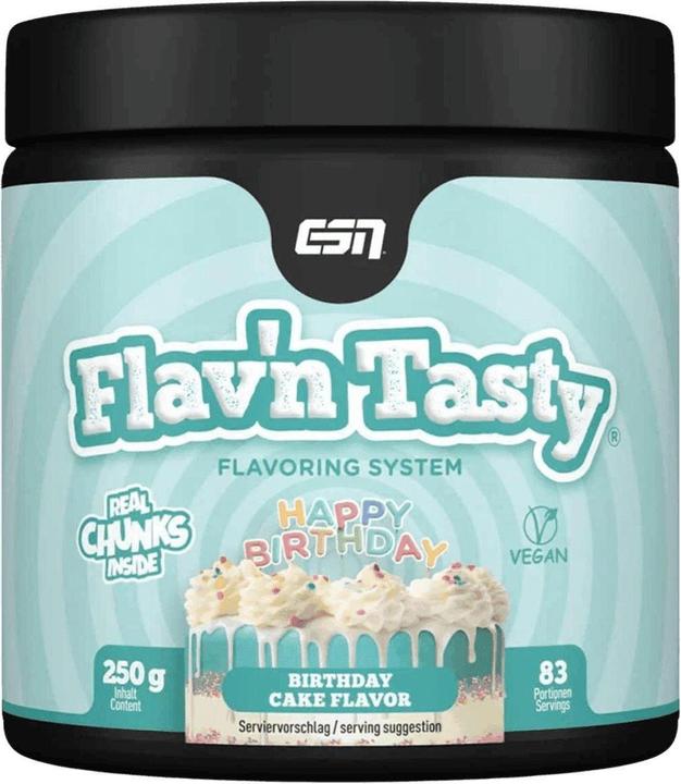Immagine prodotto ESN Gustoso Flavn (Torta di compleanno, 1 pz., 250 g)