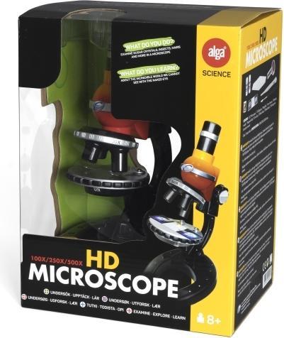 Actual product image Alga HD Microscope, 100/250/500x