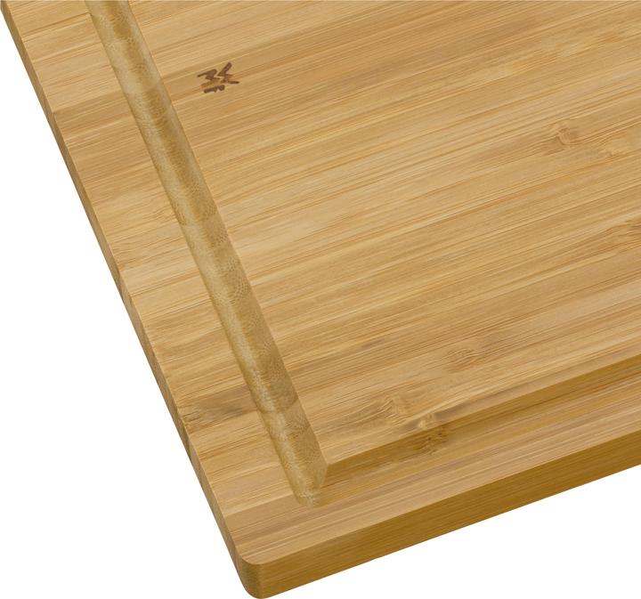 Produktbild WMF Bambus natur Schneidebrett gross mit Saftrille – klingenschonend