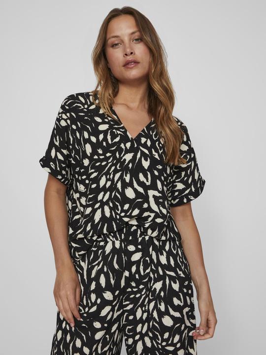 Actual product image Vila V-neck top with short sleeves (XS)
