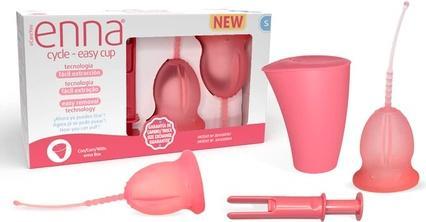 Productafbeelding Cycle EASY Maat S Menstruatie Cup Kit met Applicator, Sterilisator en Transportbox (S)