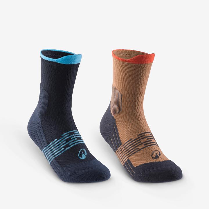 Immagine prodotto Quechua Wandersocken Kinder halbhoch - Hike 500 braun (27, 30)