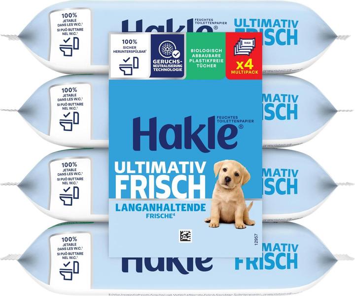 Produktbild Hakle Klassische Sauberkeit (168 Stück)
