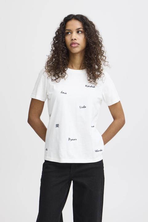 Actual product image Ichi 's t-shirt ihcaino ss22 (M)