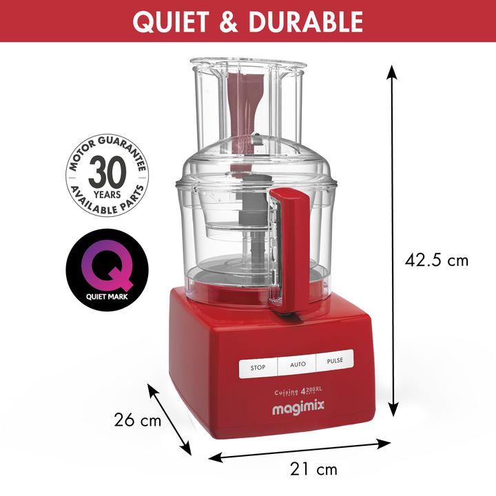 Produktbild Magimix Cuisine Systeme 4200 XL Rood (950 W)