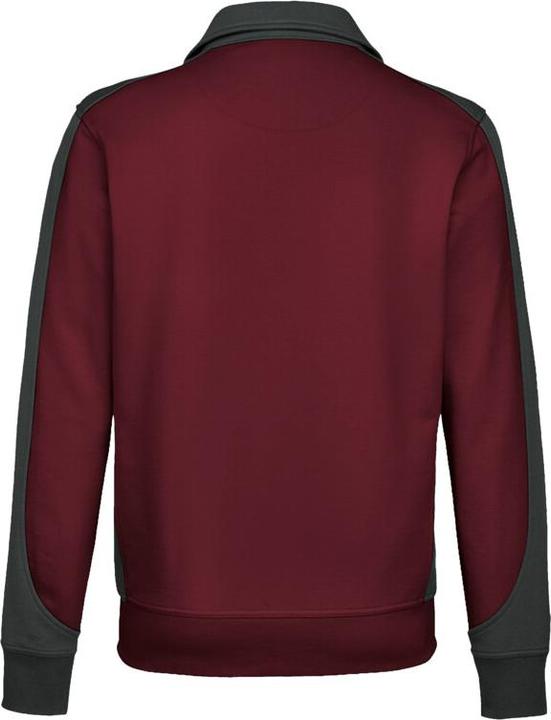 Immagine prodotto Hakro Giacca felpata Contrast Perf rosso vino/antracite Gr.3XL (3XL)