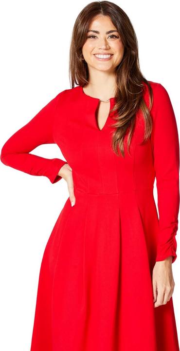 Actual product image Principles Womens/Ladies Ponte Pleat Waist Midi Dress (42 D)