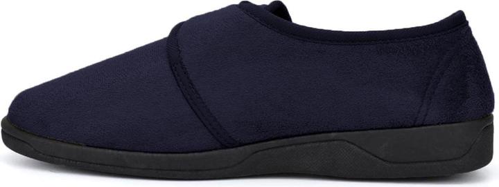 Actual product image Universal Textiles Tom slippers slippers with velcro fastening imitation suede (45)