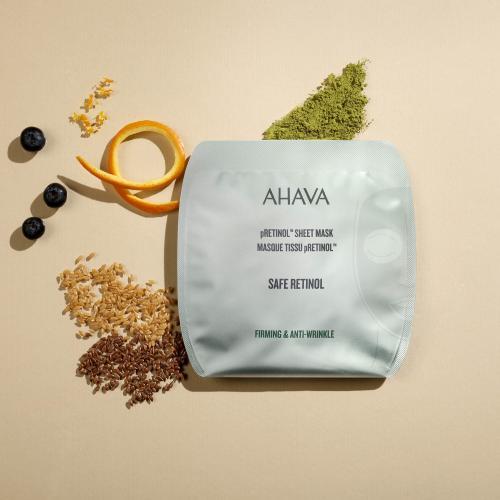 Image du produit Ahava Sheet Mask - Masque en feuille pour les peaux sèches et ternes