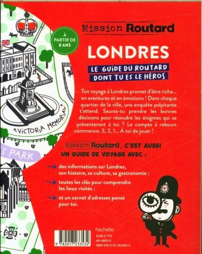 Actual product image Londres : mission routard : le guide du routard dont tu es le héros (French, Collectif, 2024)
