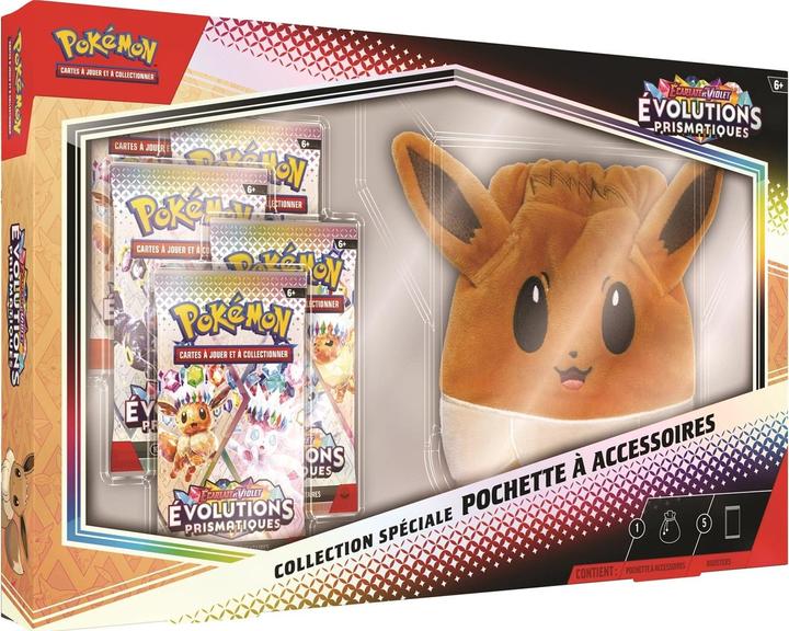 Image du produit Pokémon SV08.5 Evolutions Prismatique Collection Pochette FR (Français, Coffret & Collection)