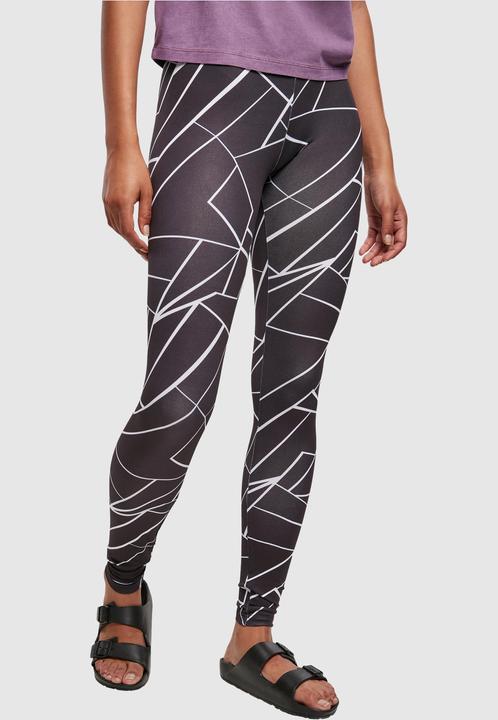 Actual product image Urban Classics Ladies AOP Leggings (4XL)