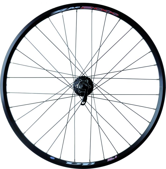 Actual product image No Name Rear wheel Deore Disc 28" 8-11-speed FHM525AZL 6-hole 36-hole black (Rear wheel, 29", 28")