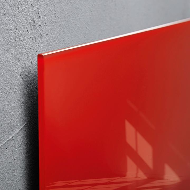 Immagine prodotto Sigel Lavagna bianca in vetro 120x90cm rossa magnetica Artverum