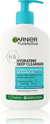Produktbild Garnier Pure Active Hydrating Deep Cleanser - Cleansing Gel - 250ml (Gel, 250 ml)