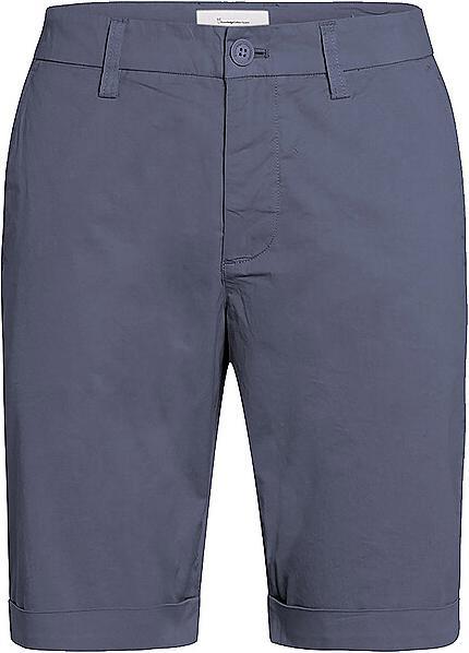 KnowledgeCotton Apparel Regular Chino Poplin Shorts Vintage Indigo (32)