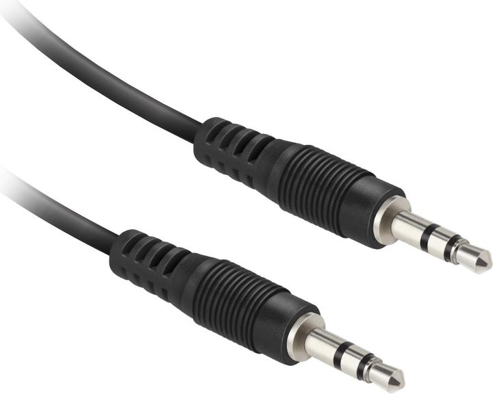 Actual product image Ekon Audio cable with a 3.5mm male - male jack (1 m, 3.5mm jack (AUX))