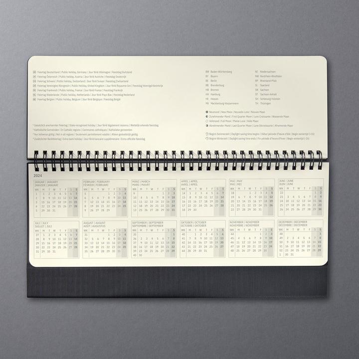 Produktbild Sigel Tischkalender (Spezial, Harter Einband, Deutsch, Französisch, Englisch, Niederländisch)