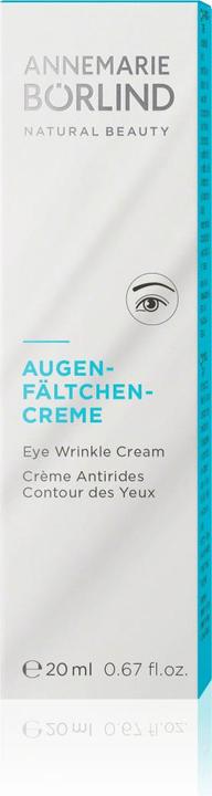 Actual product image Annemarie Börlind Eye wrinkle cream (Crème, 20 ml, Day + Night)