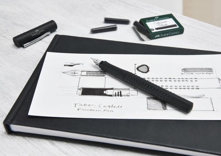 Immagine prodotto Faber-Castell Cartucce d'inchiostro standard (cartucce d'inchiostro, Nero)
