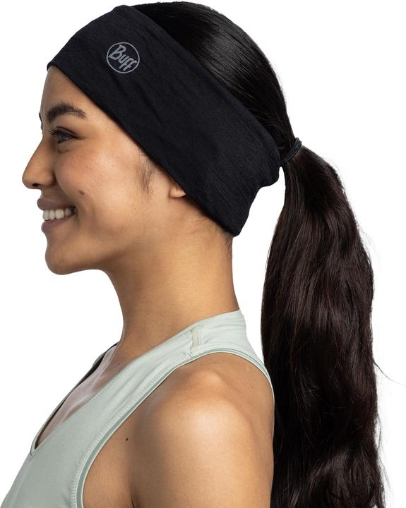 Produktbild Buff Leichtes Merino-Stirnband in Schwarz