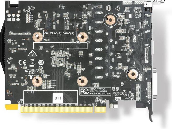 Actual product image Zotac GeForce GTX 1050 Ti OC Edition (4 GB)