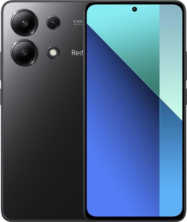 Xiaomi Redmi Note 13 (256 GB, Midnight Black, 6.67", Hybrid Dual SIM, 108 Mpx, 4G)