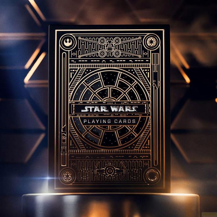 Image du produit Theory11 Cartes à jouer Star Wars version or (Anglais)